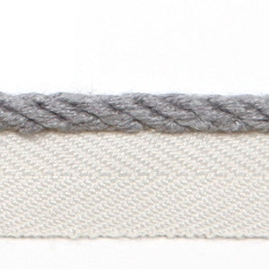 Le Lin Micro Cord Battleship by Europatex Designer Fabric