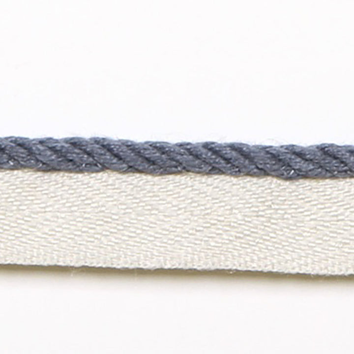 Le Lin Micro Cord Blue by Europatex Designer Fabric Le Lin 63% Linen, 37% Rayon 0.13 inches - Swanky Fabrics -