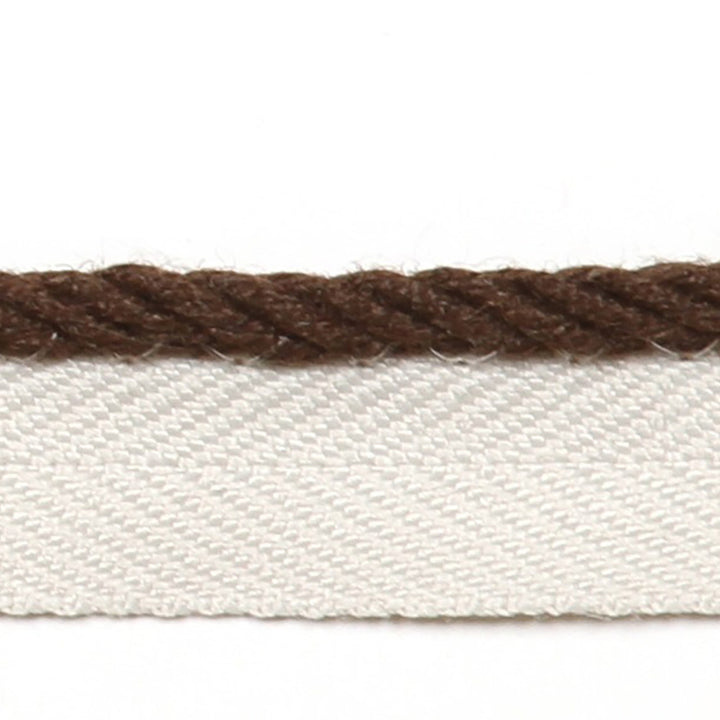 Le Lin Micro Cord Brown by Europatex Designer Fabric Le Lin 63% Linen, 37% Rayon 0.13 inches - Swanky Fabrics -