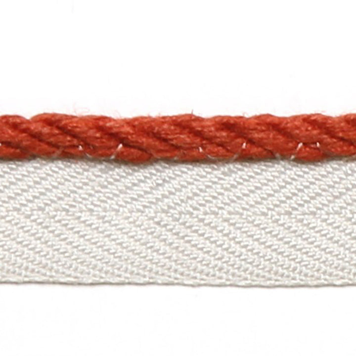 Le Lin Micro Cord Coral by Europatex Designer Fabric Le Lin 63% Linen, 37% Rayon 0.13 inches - Swanky Fabrics -