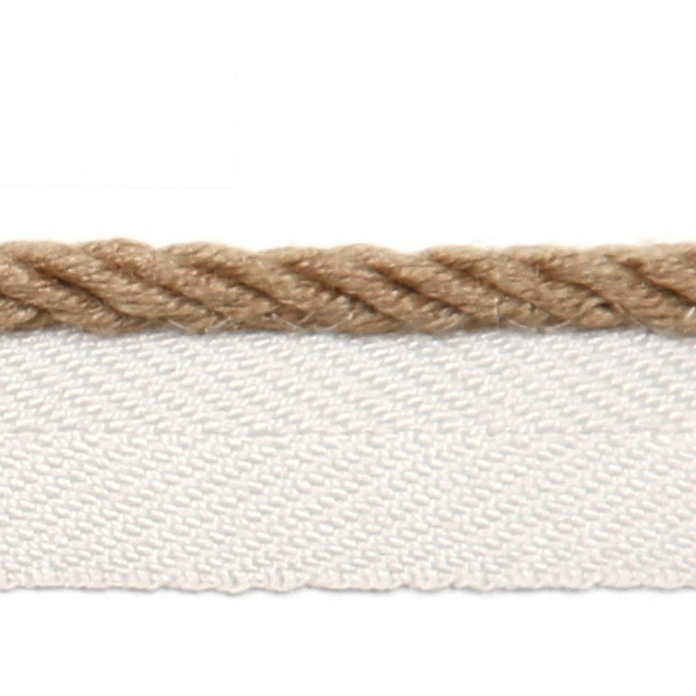 Le Lin Micro Cord Mocha by Europatex Designer Fabric Le Lin 63% Linen, 37% Rayon 0.13 inches - Swanky Fabrics -
