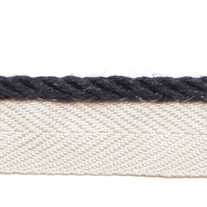 Le Lin Micro Cord Navy by Europatex Designer Fabric Le Lin 63% Linen, 37% Rayon 0.13 inches - Swanky Fabrics -