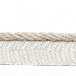 Le Lin 1/8'' Micro Cord Quartz by Europatex Designer Fabric