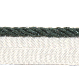Le Lin Micro Cord Spruce by Europatex Designer Fabric