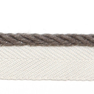 Le Lin Micro Cord Steel by Europatex Designer Fabric