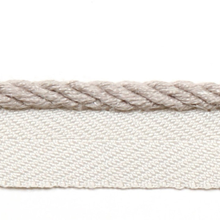 Le Lin Micro Cord Stone by Europatex Designer Fabric Le Lin 63% Linen, 37% Rayon 0.13 inches - Swanky Fabrics -