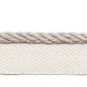 Le Lin Micro Cord Stone by Europatex Designer Fabric