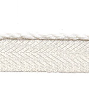Le Lin Micro Cord White by Europatex Designer Fabric