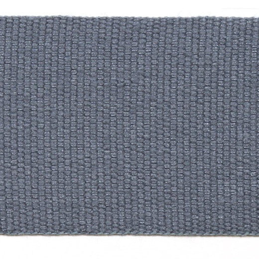 Le Lin 2'' Tape - Blue by Europatex Designer Fabric Le Lin Collection 63% Linen / 37% Rayon China See Sample Horizontal: N/A and Vertical: N/A 2.00 inches  - Swanky Fabrics -