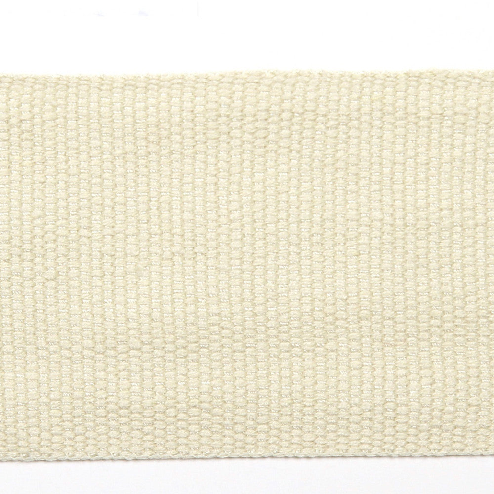 Le Lin 2 Tape Bone by Europatex Designer Fabric Le Lin 63% Linen, 37% Rayon 2.00 inches - Swanky Fabrics -