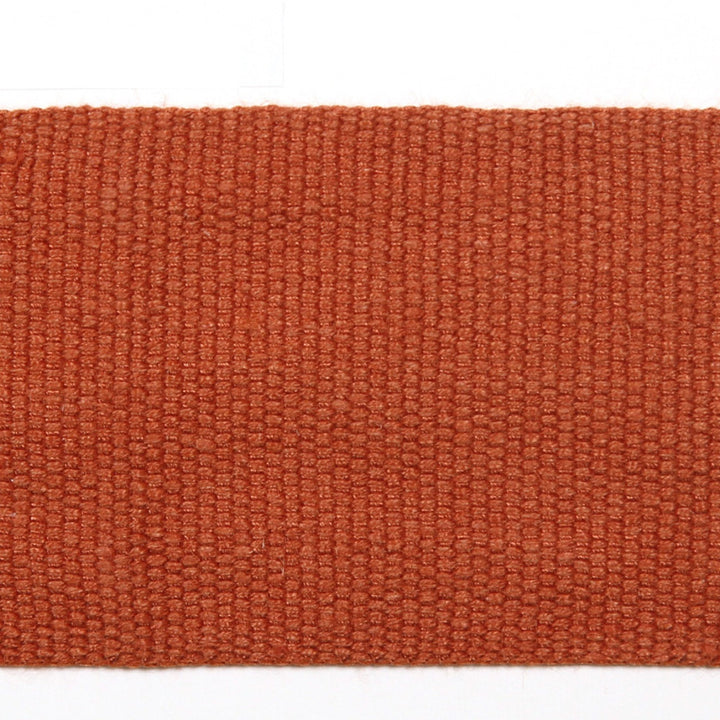 Le Lin 2 Tape Rust by Europatex Designer Fabric Le Lin 63% Linen, 37% Rayon 2.00 inches - Swanky Fabrics -