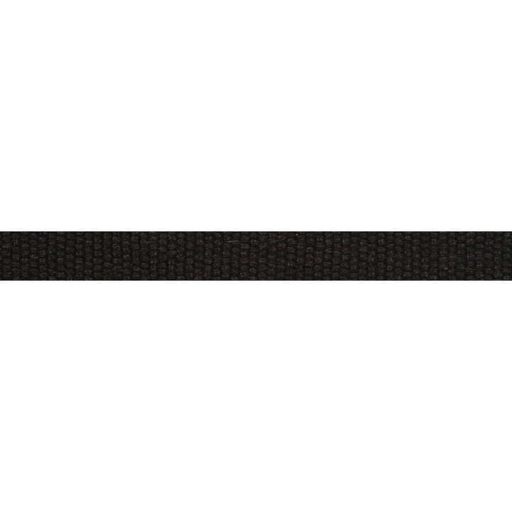 Le Lin Micro Tape Black by Europatex Designer Fabric Le Lin 63% Linen, 37% Rayon 0.56 inches - Swanky Fabrics -