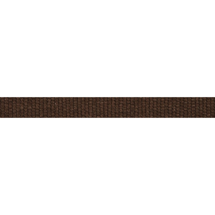 Le Lin Micro Tape Brown by Europatex Designer Fabric Le Lin 63% Linen, 37% Rayon 0.56 inches - Swanky Fabrics -
