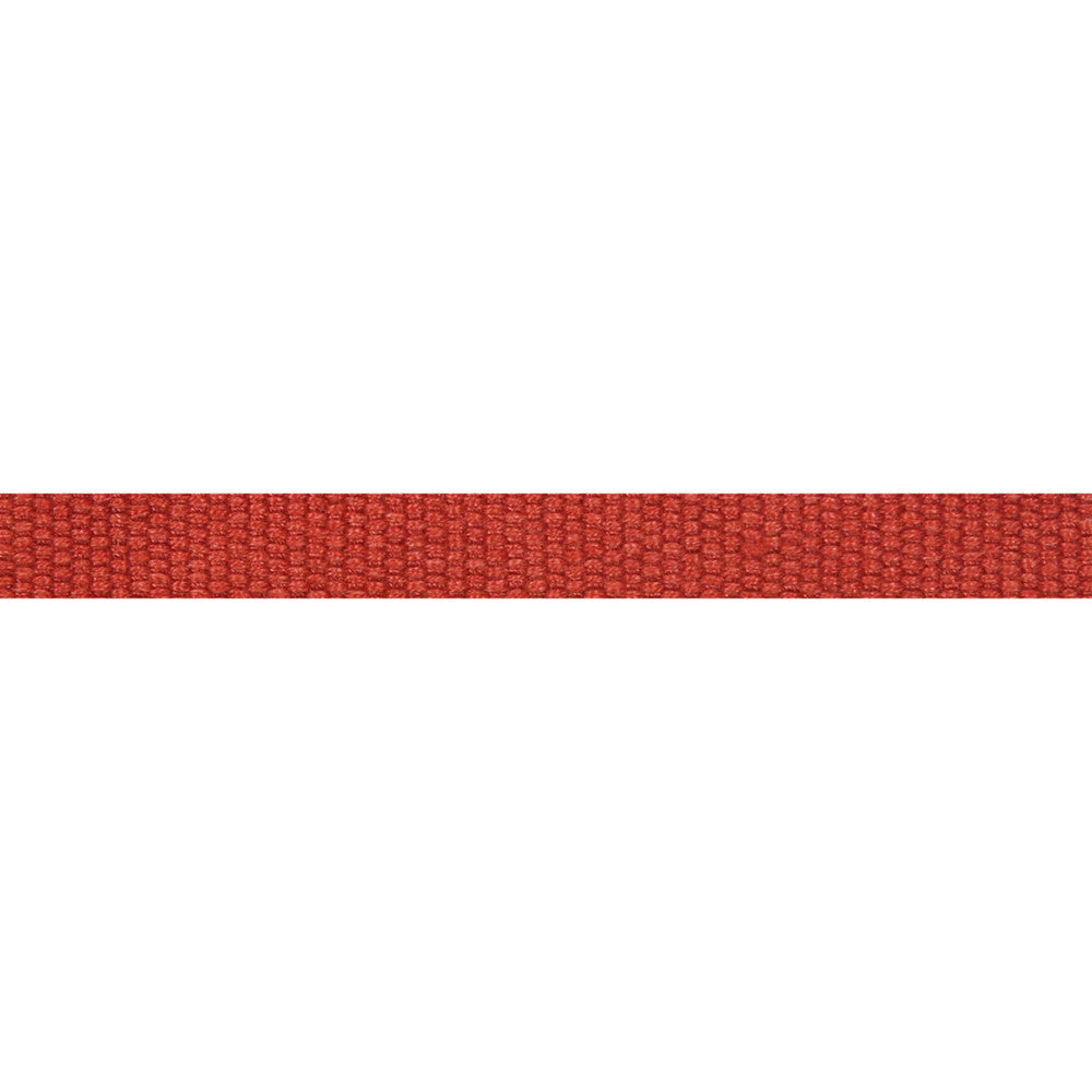 Le Lin Micro Tape Coral by Europatex Designer Fabric Le Lin 63% Linen, 37% Rayon 0.56 inches - Swanky Fabrics -
