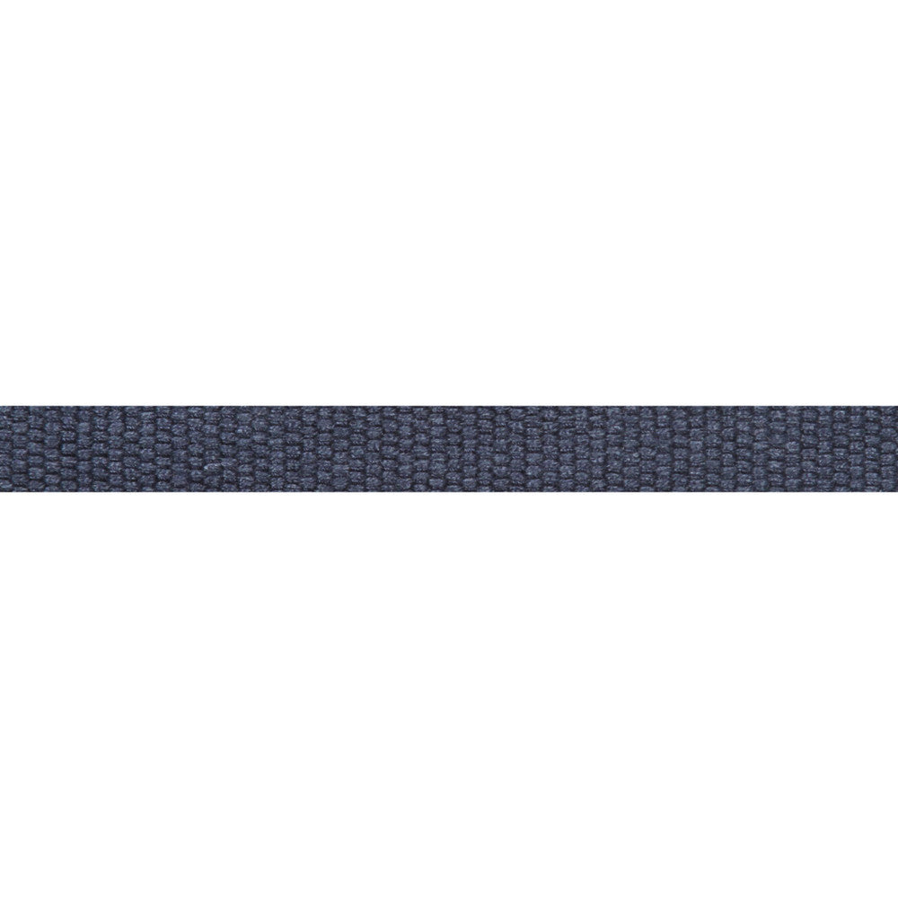 Le Lin Micro Tape Navy by Europatex Designer Fabric Le Lin 63% Linen, 37% Rayon 0.56 inches - Swanky Fabrics -