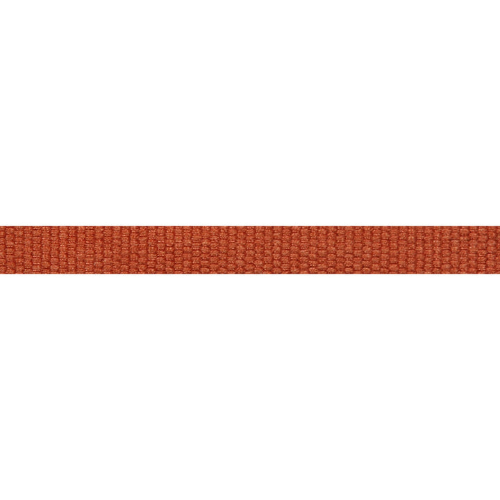 Le Lin Micro Tape Rust by Europatex Designer Fabric Le Lin 63% Linen, 37% Rayon 0.56 inches - Swanky Fabrics -