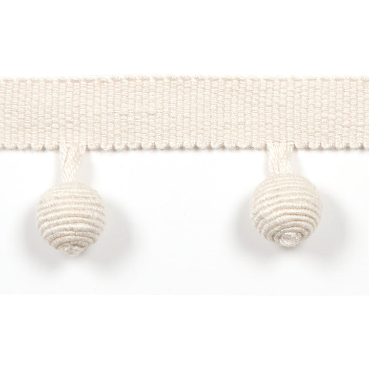 Le Lin Beaded Fringe Canvas by Europatex Designer Fabric Le Lin 63% Linen, 37% Rayon 1.46 inches - Swanky Fabrics -