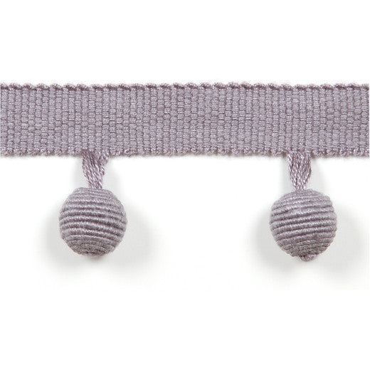 Le Lin Beaded Fringe - Tranquility by Europatex Designer Fabric Le Lin Collection 63% Linen / 37% Rayon China See Sample Horizontal: N/A and Vertical: N/A 1.46 inches  - Swanky Fabrics -