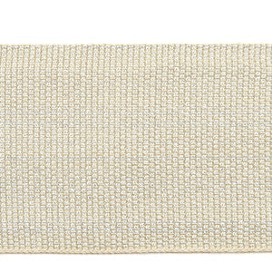 Le Lin Metallic Tape Porcelain by Europatex Designer Fabric