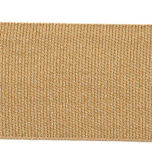 Le Lin Metallic Tape Copper by Europatex Designer Fabric