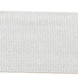Le Lin Metallic Tape Ice by Europatex Designer Fabric