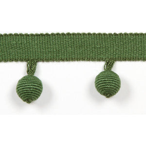 Le Lin Beaded Fringe Grasshopper by Europatex Designer Fabric