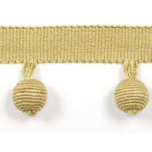 Le Lin Beaded Fringe Jute by Europatex Designer Fabric