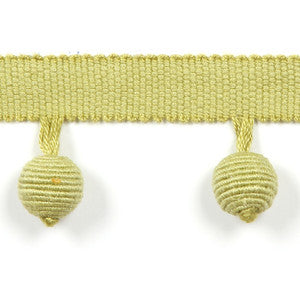 Le Lin Beaded Fringe Pear by Europatex Designer Fabric