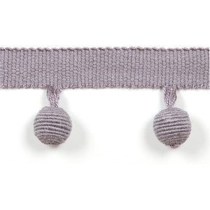 Le Lin Beaded Fringe Tranquility by Europatex Designer Fabric