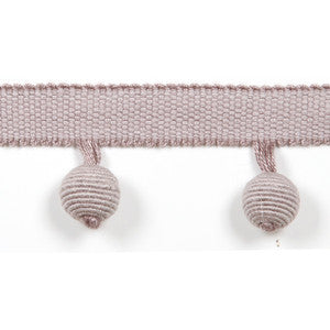 Le Lin Beaded Fringe Whisper by Europatex Designer Fabric