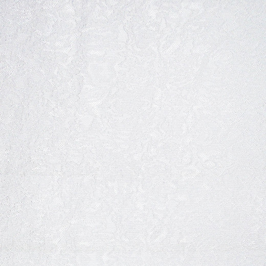 Le Krisel - Pure White by Europatex Designer Fabric Le Krisel 100% Polyester China See Sample Horizontal: N/A and Vertical: N/A 118.00 inches  - Swanky Fabrics -