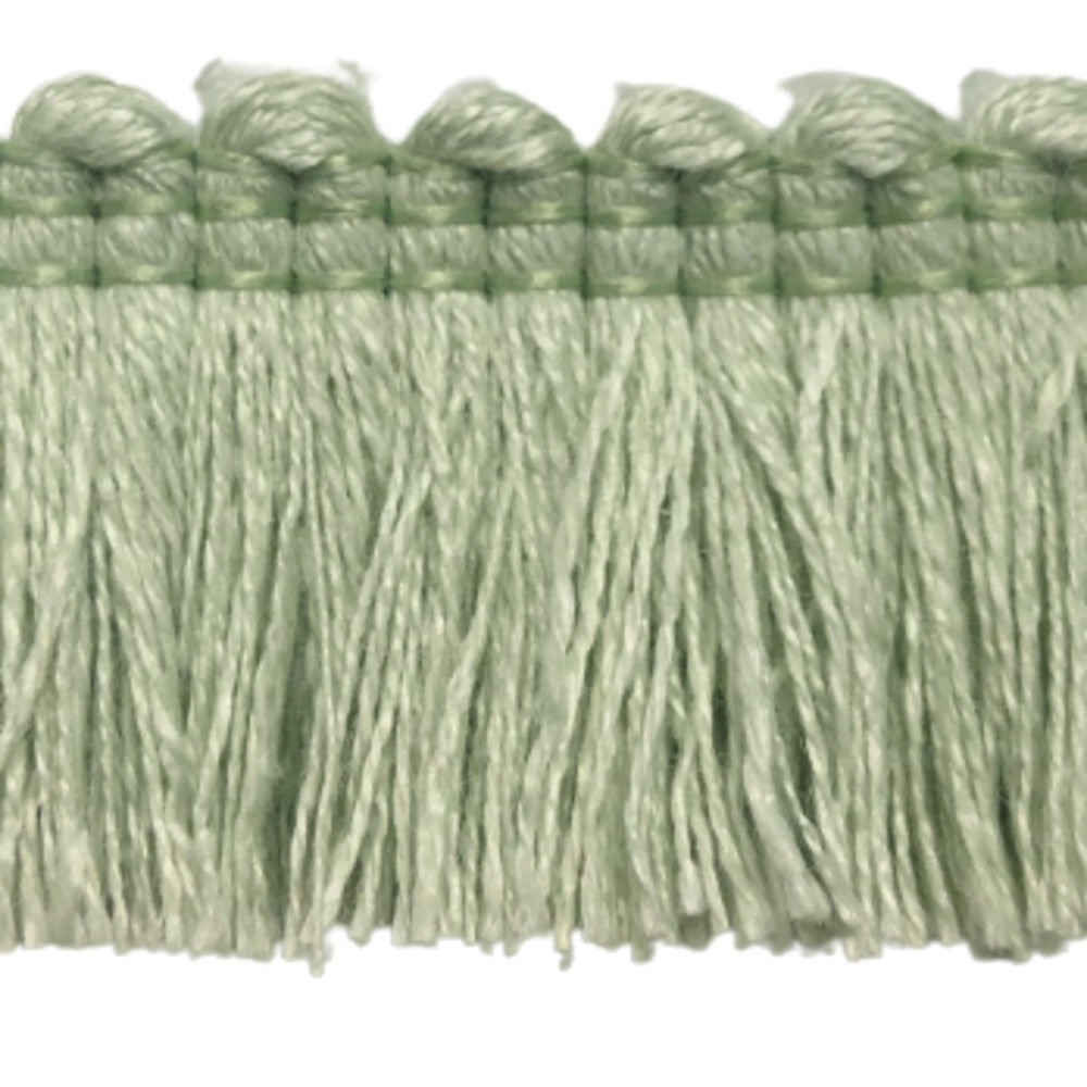 Legacy Brushed Fringe Spa by Europatex Designer Fabric Legacy 97% Linen, 3% Polyester 1.20 inches - Swanky Fabrics -