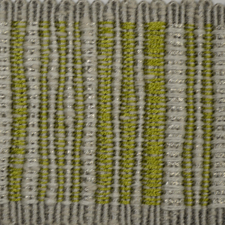 Legacy Tape Kiwi by Europatex Designer Fabric Legacy 64% Cotton, 26% Rayon, 5% Linen, 5% Metallic yarns 2.50 inches - Swanky Fabrics -
