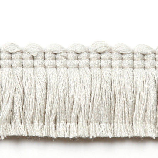 Legacy Brushed Fringe Dove by Europatex Designer Fabric Legacy 97% Linen / 3% Polyester China See Sample Horizontal: N/A and Vertical: N/A 1.20 inches  - Swanky Fabrics -