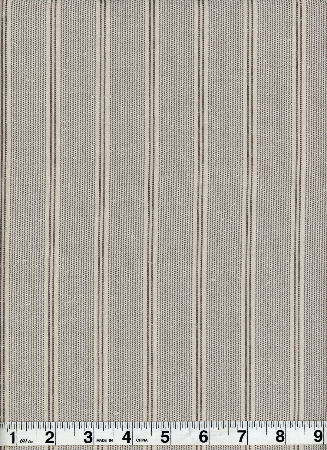 Leostripe Charcoal by Heritage Fabric - Polyester - India - 54" - Fabric Carolina -