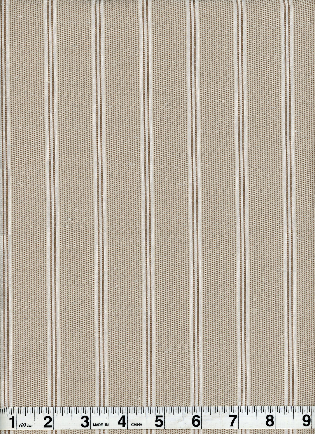 Leostripe Mink by Heritage Fabric - Polyester - India - 54" - Fabric Carolina -