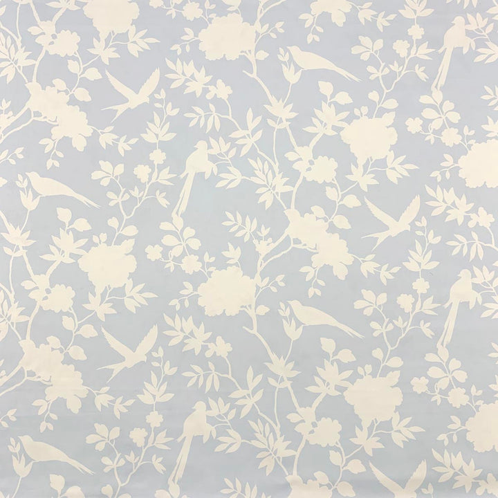 Lillian August Birdie Blue by Magnolia Designer Fabric - 100% Cotton Sateen India 50000 Horizontal: 17.99 and Vertical: 17.91 54 - Swanky Fabrics -