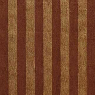 Linesman Grizzly 4034911020 by Carole Designer Fabric Exclusive Blood Orange 55% Polyester 45% Rayon USA H: 2"H 54" Minimum (See sample for specifics) - Swanky Fabrics- Carole Exclusive