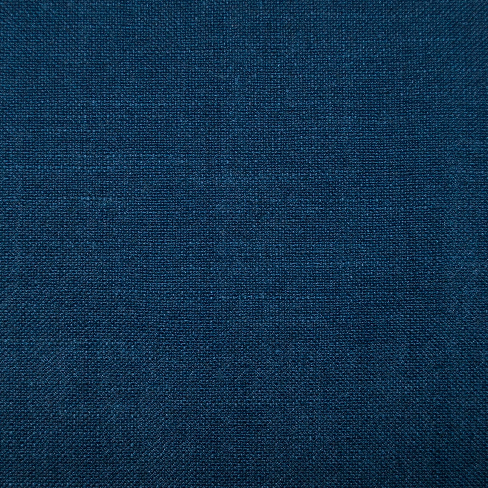 Lino Marine by Europatex Designer Fabric Lino 45% Viscose, 35% Polyester, 20% Linen 0.00" 57.00 inches - Swanky Fabrics -