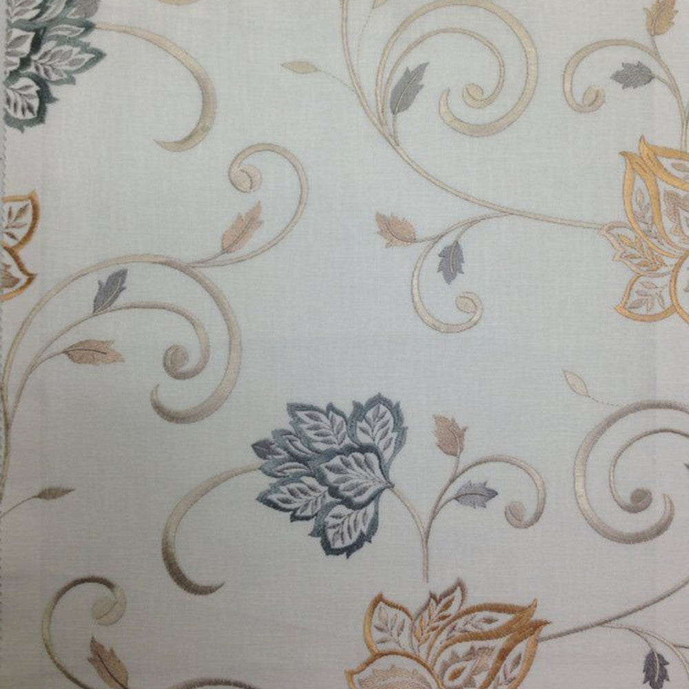 Loneto A Offwhite by Europatex Designer Fabric Loneto 60% Polyester, 40% Cotton 17.00" H, 19.00" V 57.00 inches - Swanky Fabrics -