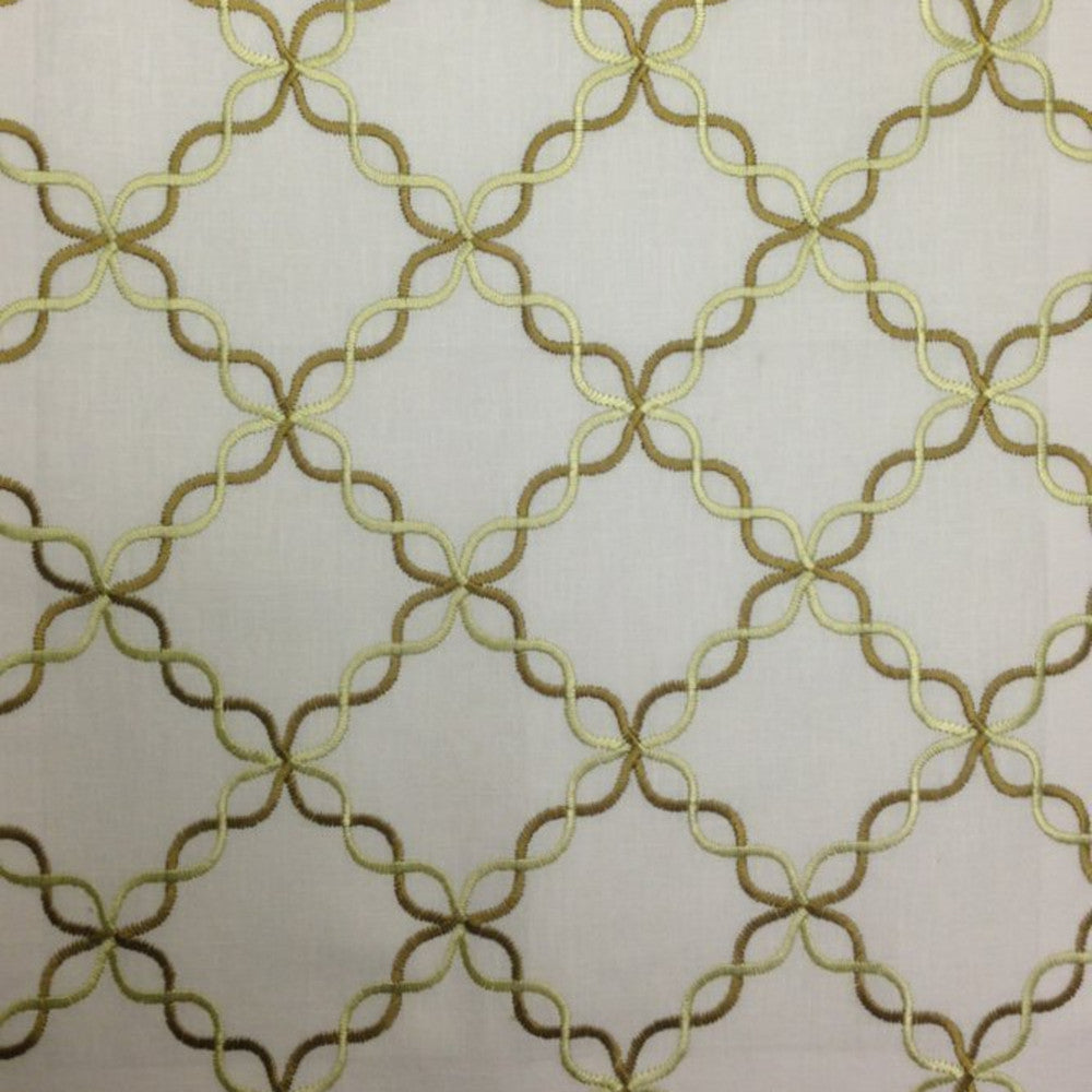 Loneto C Lime by Europatex Designer Fabric Loneto 60% Polyester, 40% Cotton 04.70" H, 04.70" V 57.00 inches - Swanky Fabrics -