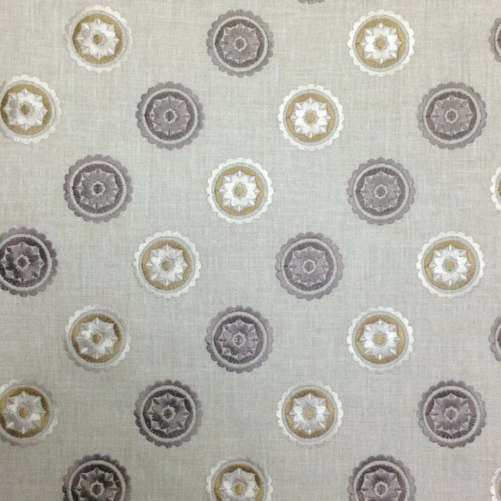 Loneto D Beige by Europatex Designer Fabric Loneto 60% Polyester, 40% Cotton 09.50" H, 08.70" V 57.00 inches - Swanky Fabrics -