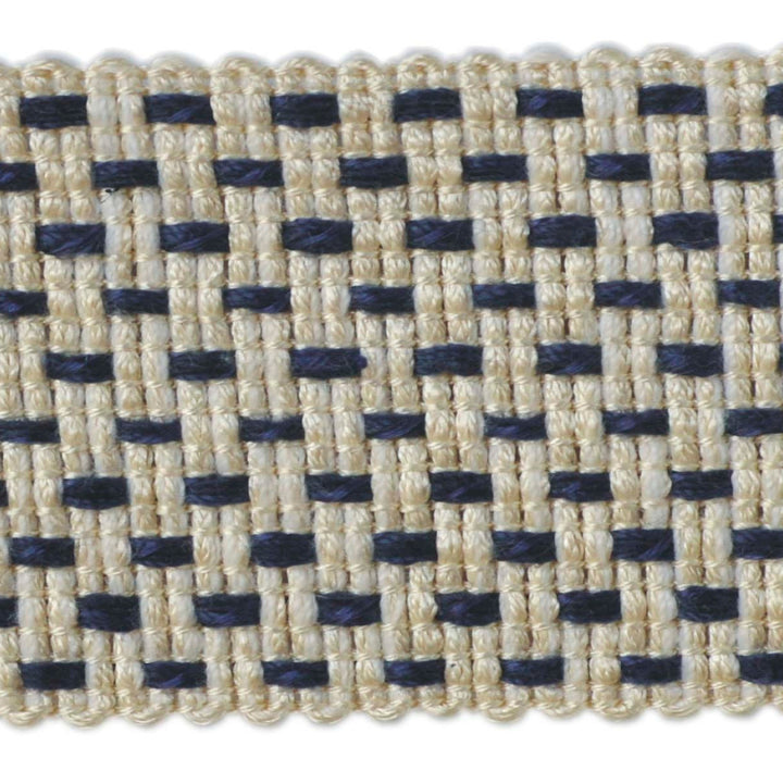 Loyal Navy by Europatex Designer Fabric Yarn Palette 50% Viscose, 50% Cotton 2.00 inches - Swanky Fabrics -