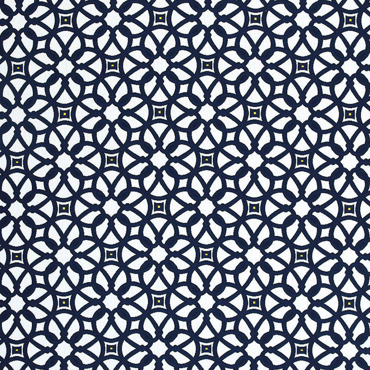 45690-0000 Luxe Indigo by Sunbrella Designer Fabric our website for purchase 100% Sunbrella Acrylic USA (see sample) REPEAT: 6.86" HORIZONTAL; 7" VERTICAL 54"  - Swanky Fabrics -