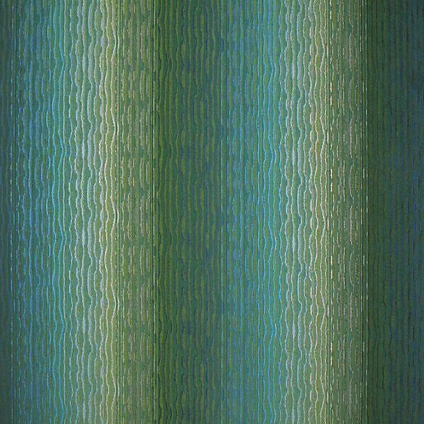 Chamarel Falls/Leaf M1 00028005 by Grey Watkins Designer Fabric WATERFALL                                                              55% VISCOSE 25% POLYESTER 20% LINEN INDIA LIGHT DUTY Horizontal: 7.5" and Vertical: 18" 54"  - Swanky Fabrics -