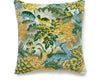 Tails Tale Pillow 22 X 22 - Forest M1SDDK02640002 by Scalamandre Designer Pillow