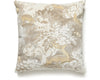 Tails Tale Pillow 22 X 22 - Travertine M1SDDK02640003 by Scalamandre Designer Pillow