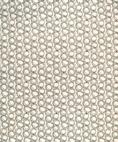 M9861 5959 by Barrow  Designer Fabric Barrow Gallery 52% Rayon, 48% Polyester China 15,000 Double Rubs </p><p>Repeat: Horizontal: 4-1/2" and Vertical: 4-3/8" 57"  - Swanky Fabrics -
