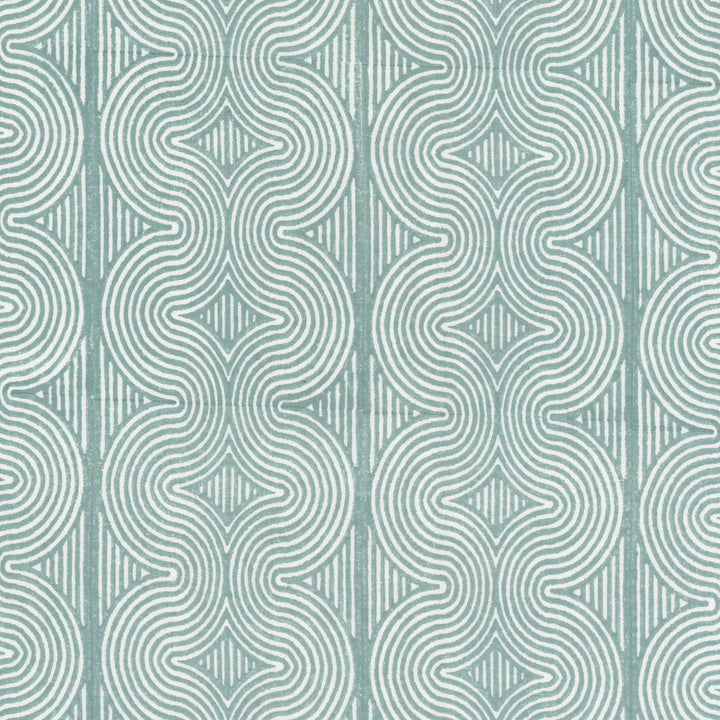 Macready 1 Seaspray by Stout Designer Fabric RAINBOW LIBRARY VAPOR/SEAGLASS 58%LIN 42%COT INDIA Horizontal: 5.875 and Vertical: 7.625 54 in - Swanky Fabrics -
