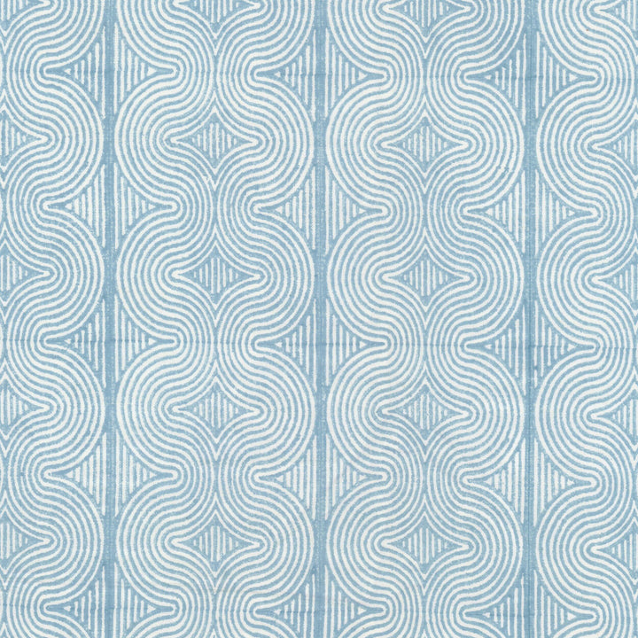 Macready 3 Chambray by Stout Designer Fabric RAINBOW LIBRARY HAZE/SKY 58%LIN 42%COT INDIA Horizontal: 5.875 and Vertical: 7.625 54 in - Swanky Fabrics -